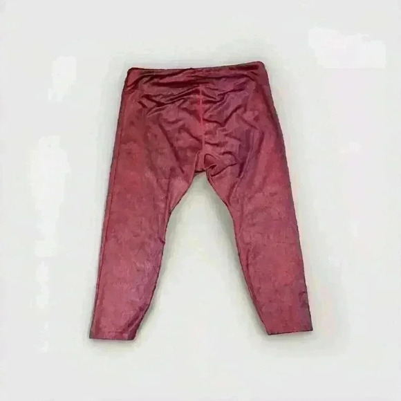 Nike Womens Sportswear Python Training Leggings Red Black Sz 3x Pull On - Picture 2 of 10